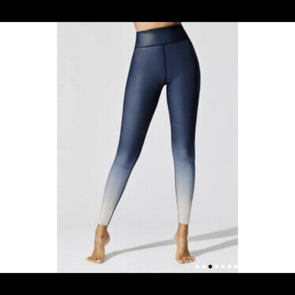 Carbon38 Cristalline Blue Ombré Leggings